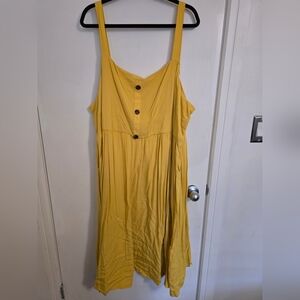 Torrid Mustard Yellow Sundress 5x